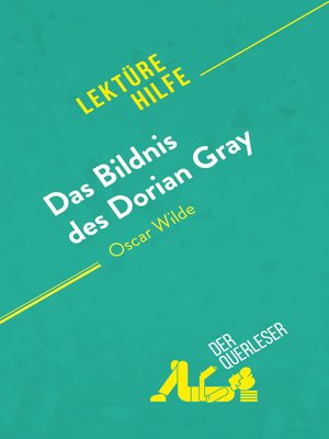 cover image of Das Bildnis des Dorian Gray von Oscar Wilde (Lektürehilfe)